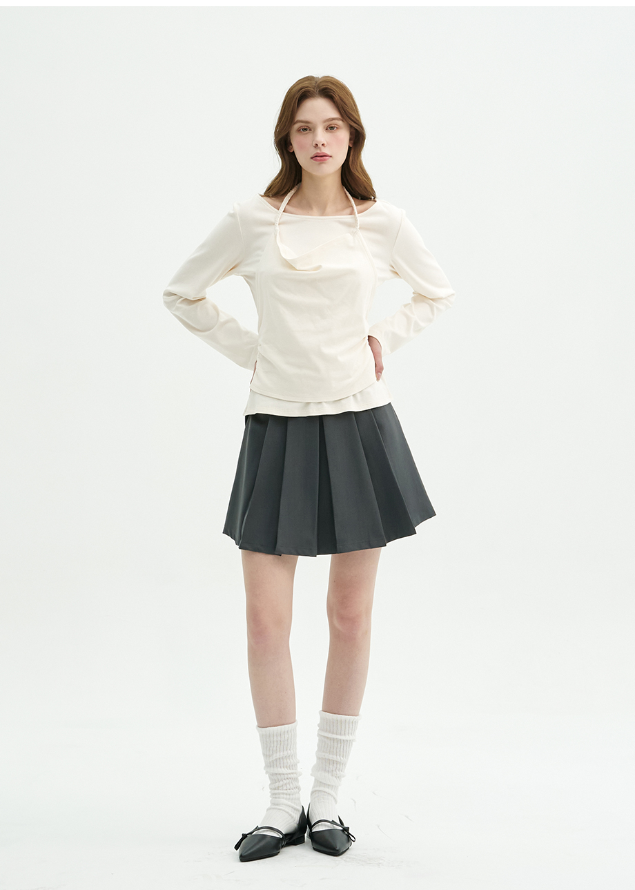 micane Abel Halter-neck One-were Tee