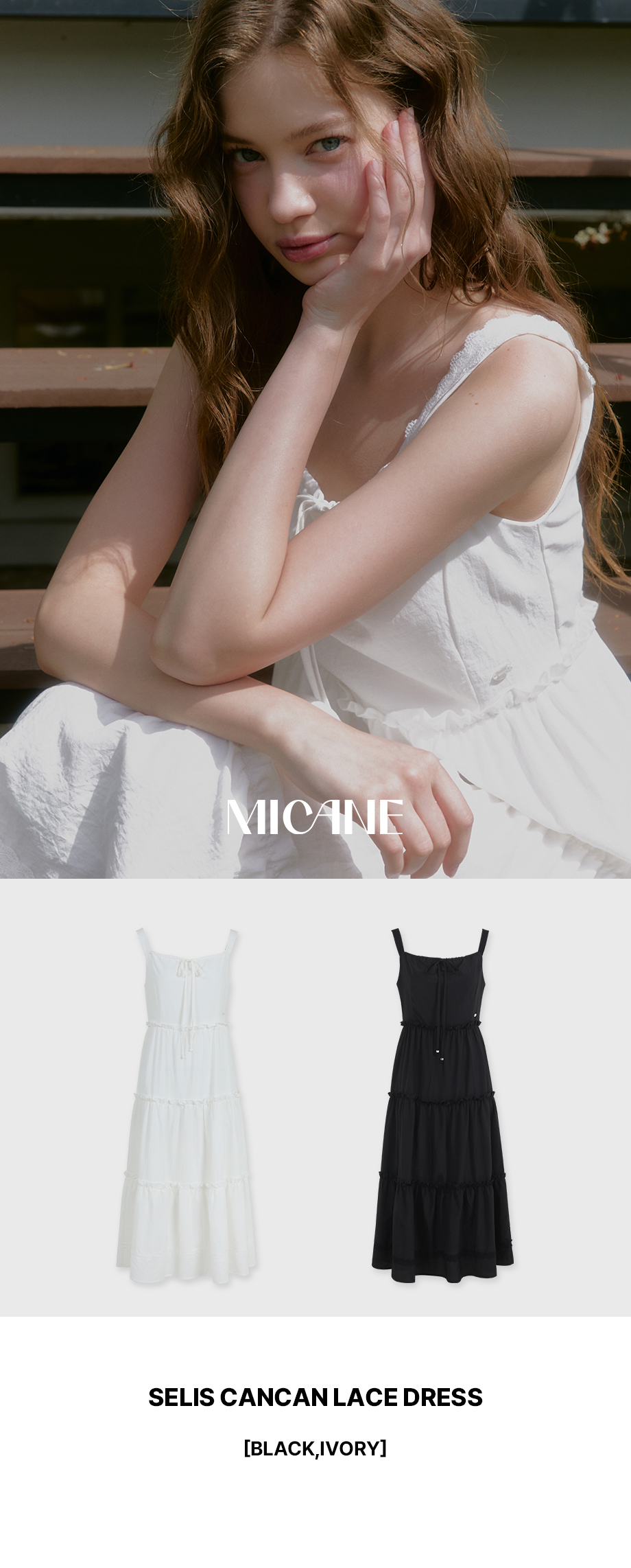 micane Selis Cancan Lace Dress
